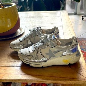 Golden goose, running sneakers.